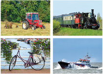 Ansichtkaarten van vervoersmiddelen Ansichtkaarten van vervoersmiddelen