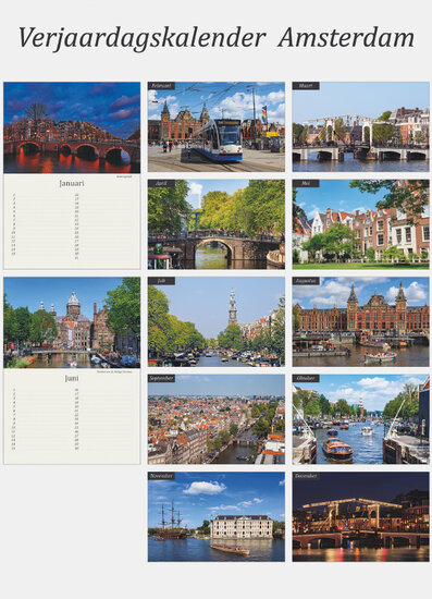 Verjaardagskalender Amsterdam