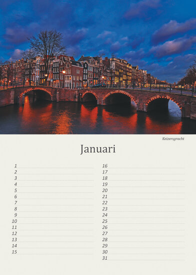 Verjaardagskalender Amsterdam