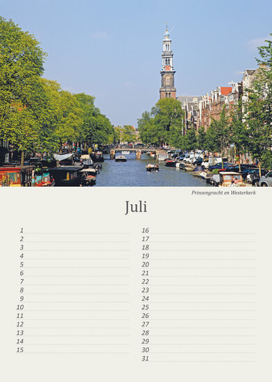 Verjaardagskalender Amsterdam
