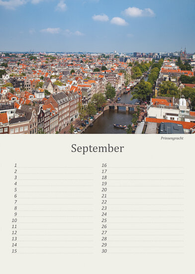 Verjaardagskalender Amsterdam