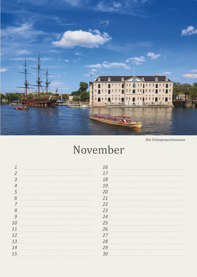 Verjaardagskalender Amsterdam