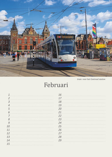 Verjaardagskalender Amsterdam