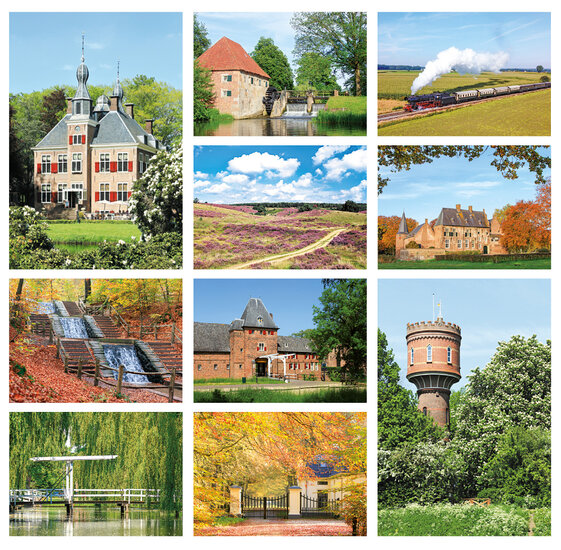 Gelderland ansichtkaarten - set met 10 kaarten (nr. 18)