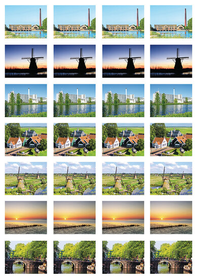 Beloningsstickers werelderfgoed - 28 stickers op een vel (SV019)