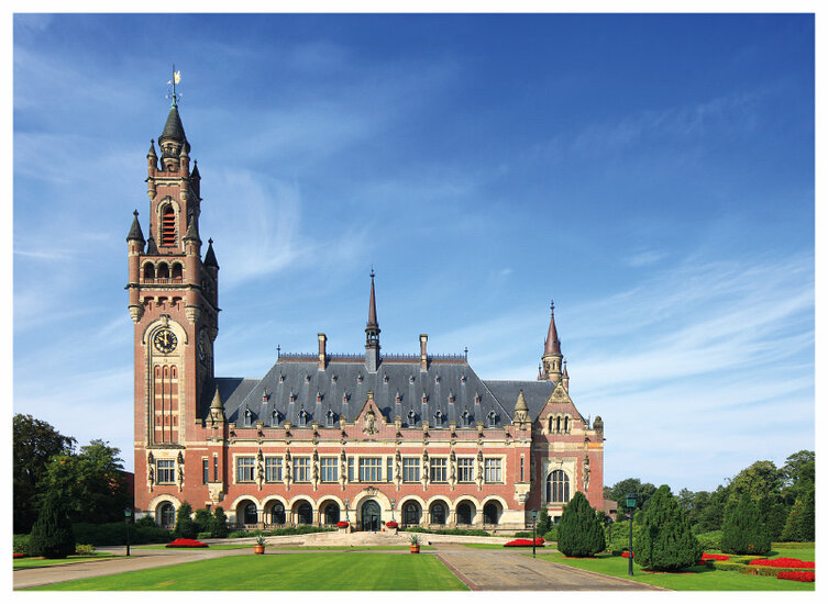 ansichtkaart Den Haag - Vredespaleis (C007)