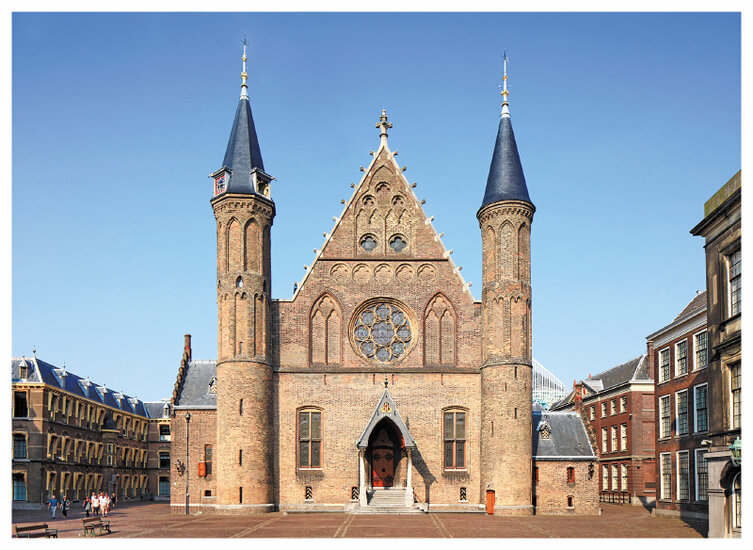 ansichtkaart Den Haag - Binnenhof (C009)