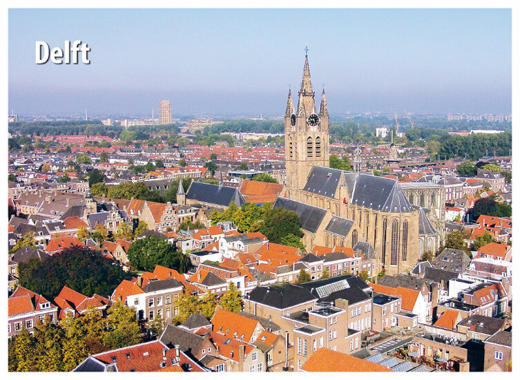 ansichtkaart Delft (C015)