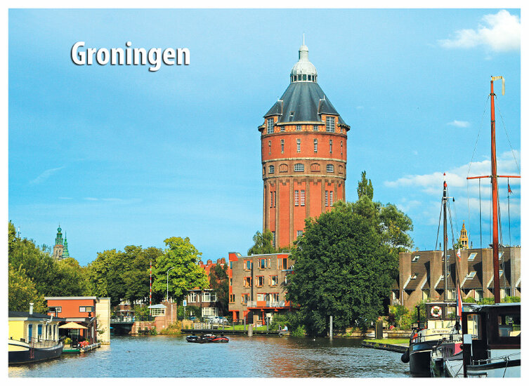 ansichtkaart Groningen - watertoren west (C022)