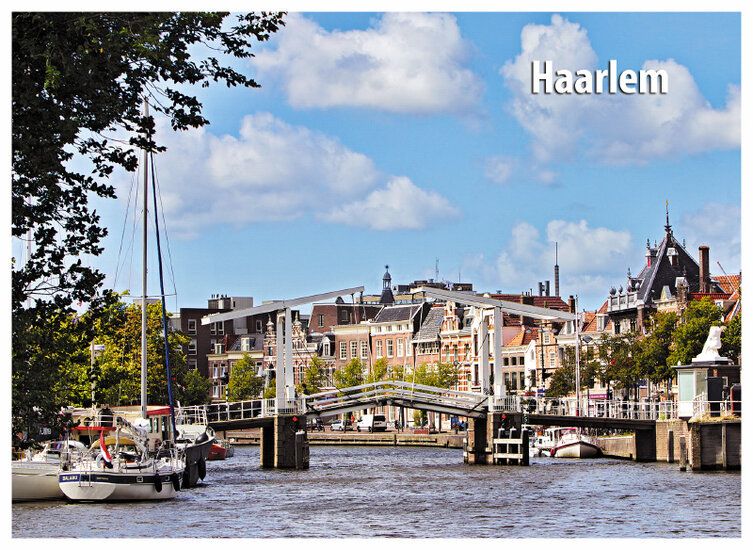 ansichtkaart Haarlem - Gravestenenbrug (C023)