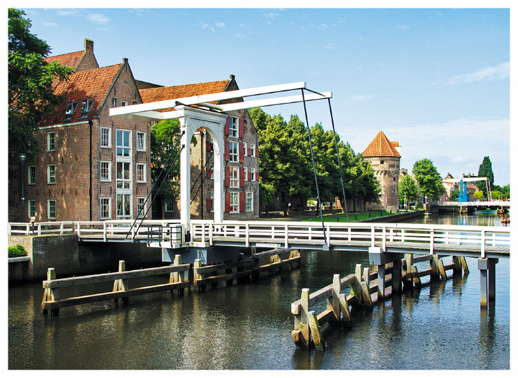 ansichtkaart Zwolle - Pelserbrug (C029)