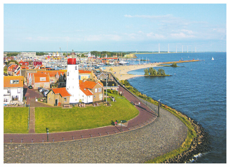 ansichtkaart Urk - vuurtoren (C034)