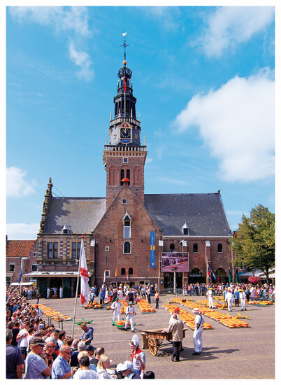 ansichtkaart Alkmaar - Kaasmarkt (C044)