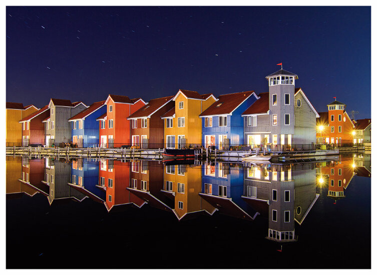 ansichtkaart Groningen - Reitdiep (C049)