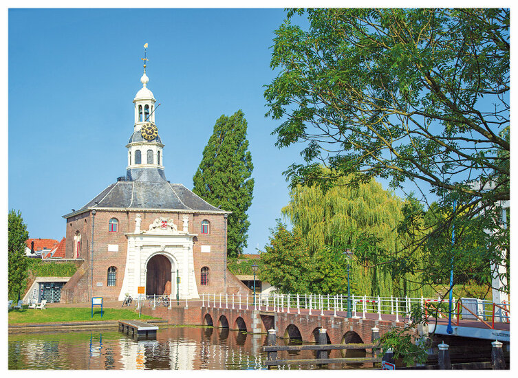 ansichtkaart Leiden - Zijlpoort (C064)