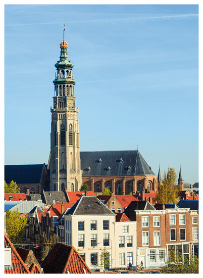 ansichtkaart Middelburg - abdijtoren de Lange Jan (C071)