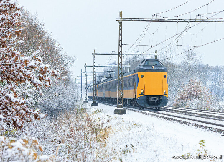 ansichtkaart Intercity trein (0821)