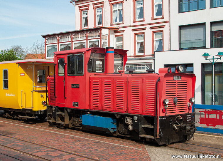 ansichtkaart Borkumer Kleinbahn (0678)