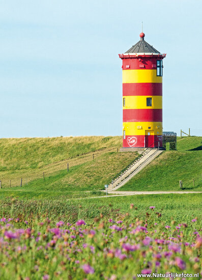 ansichtkaart vuurtoren Pilsum (0523)