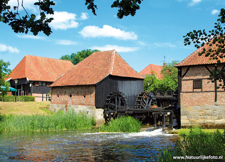 ansichtkaart Oostendorper watermolen (0537)