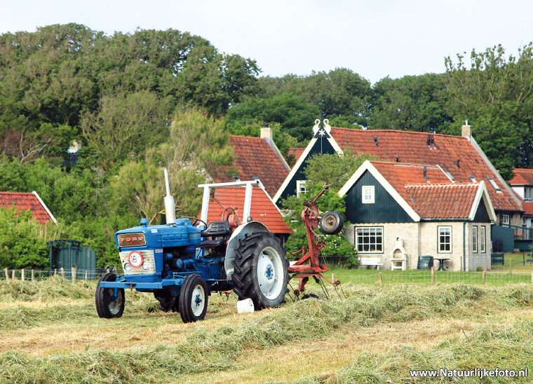 ansichtkaart tractor Ford 3000 (0371)
