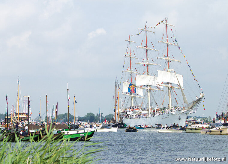 ansichtkaart zeilschip - Sail Amsterdam - Dar Mlodziezy (0276)