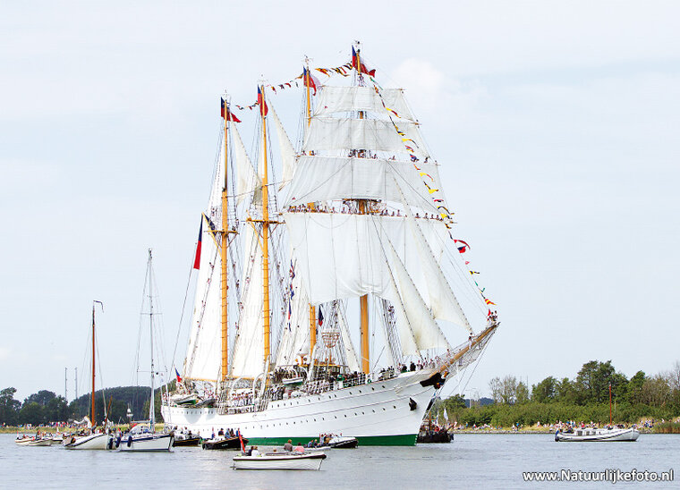 ansichtkaart zeilschip - Sail Amsterdam - Esmeralda (0278)