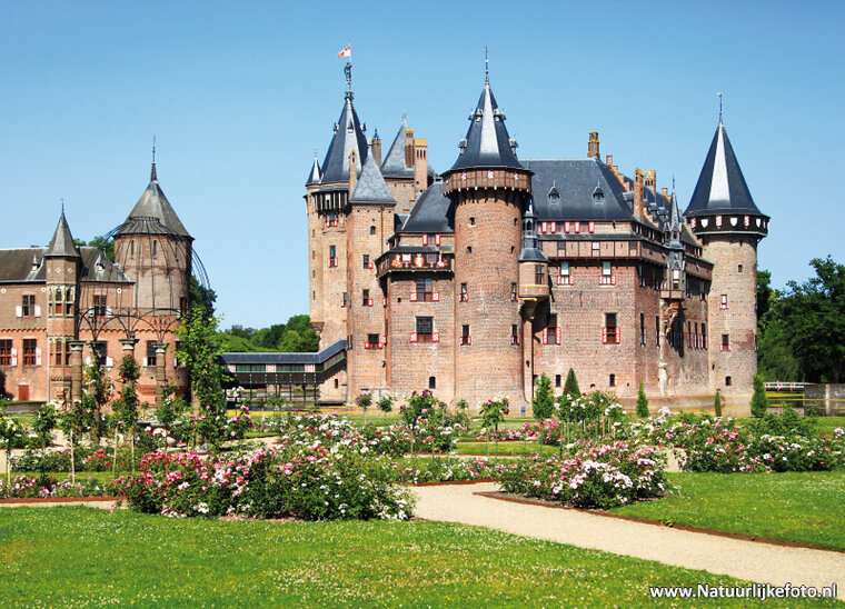 ansichtkaart kasteel de Haar in Utrecht (0125)