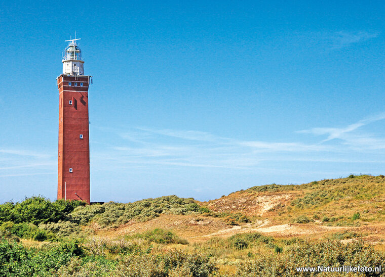 ansichtkaart vuurtoren Westhoofd, Ouddorp (0149)