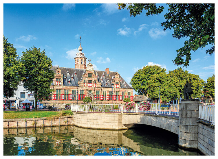 ansichtkaart Middelburg - Kloveniersdoelen (C127)
