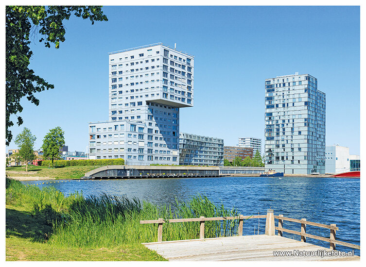 ansichtkaart Almere - skyline (C135)