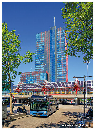 ansichtkaart Almere - busstation (C137)