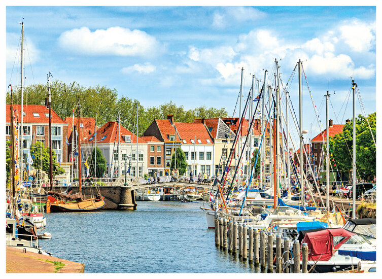 ansichtkaarten steden - set met 15 kaarten (nr. 09)