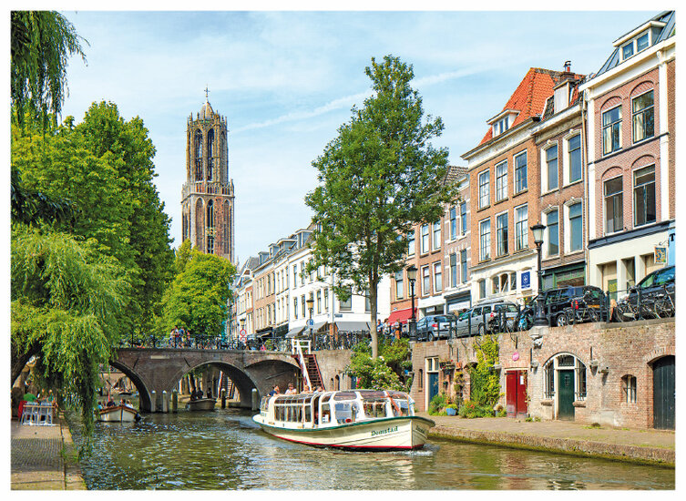 Utrecht ansichtkaarten - set met 11 Utrechtse kaarten (nr. 19)