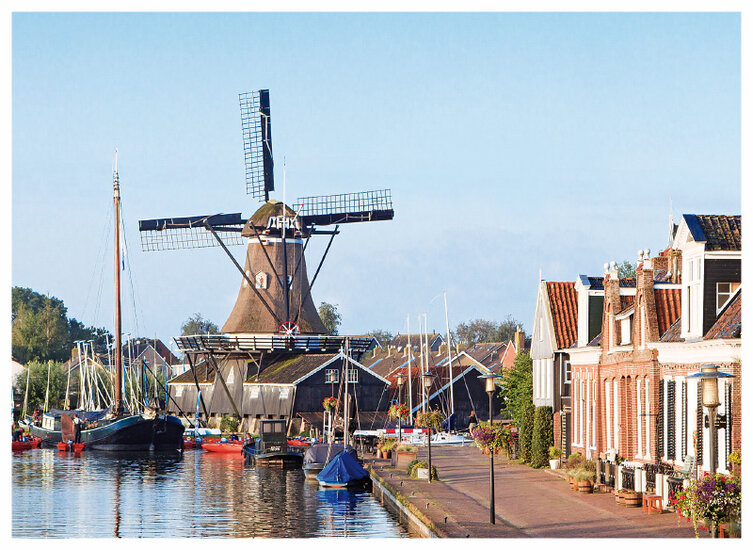 Friesland ansichtkaarten - set met 12 kaarten (nr. 26)