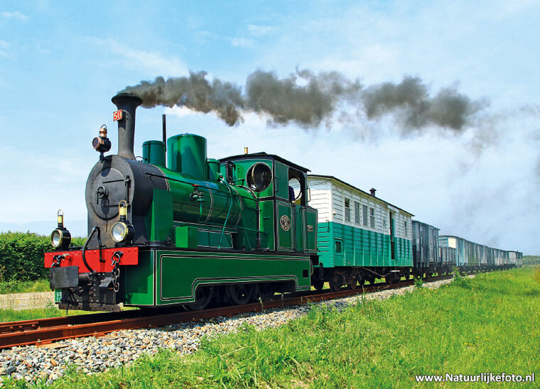 treinen ansichtkaarten - set met 9 treinkaarten (nr. 59)