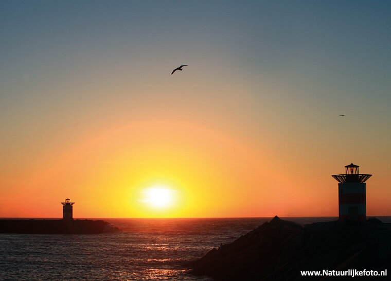 ansichtkaarten set zonsopkomst en zonsondergang - set met 12 kaarten (nr. 56)