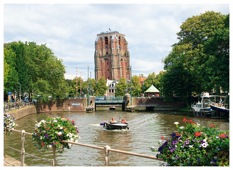 ansichtkaarten steden - set met 9 kaarten (nr. 86)