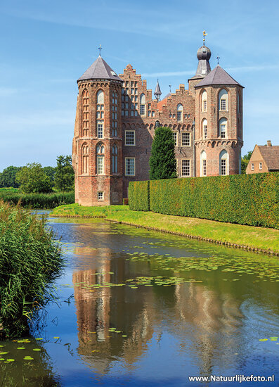 ansichtkaart kasteel Croy in Aarle-Rixtel
