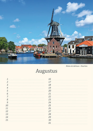 Verjaardagskalender molens