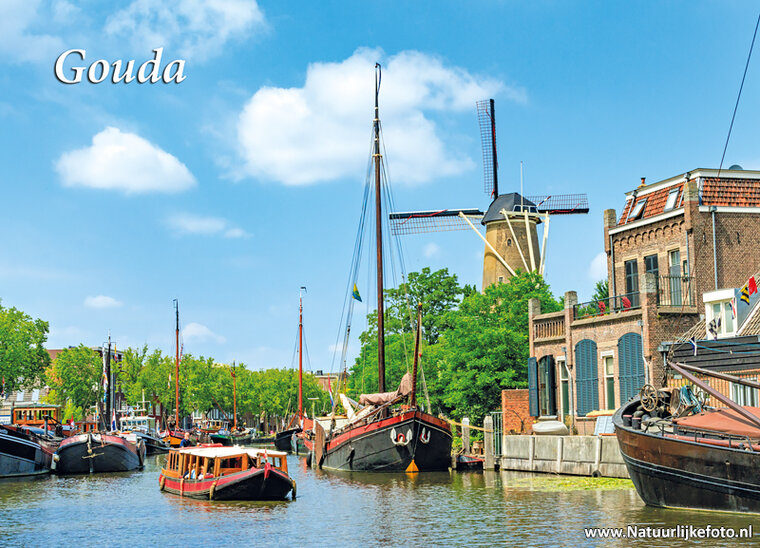 ansichtkaart Gouda