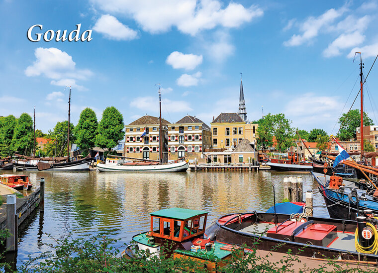ansichtkaart Gouda