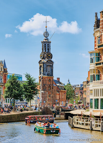 ansichtkaart Amsterdam - Montelbaanstoren