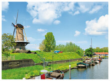 ansichtkaarten molens - set van 11 kaarten met molenmotief (nr. 132)