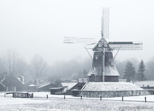 ansichtkaarten winter - set met 8 winterse kaarten (nr. 74)