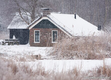 ansichtkaarten winter - set met 8 winterse kaarten (nr. 74)