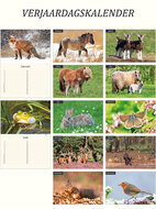 Verjaardagskalender dieren