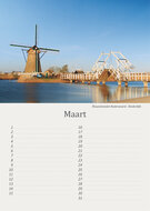 Verjaardagskalender molens