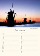 Verjaardagskalender molens