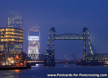 Ansichtkaart Rotterdam - Koningshaven brug de Hef (C048) Ansichtkaart Rotterdam - Koningshaven brug de Hef (C048)